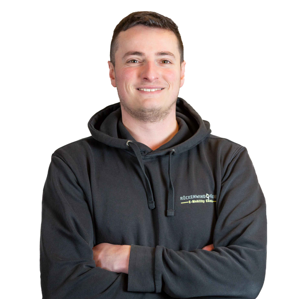 Portrait von Dominik Krankenberg, E-Bike-Experte, Verkauf, Leasingfachmann bei Rückenwindräder E-Bikes in Wilhelmshaven