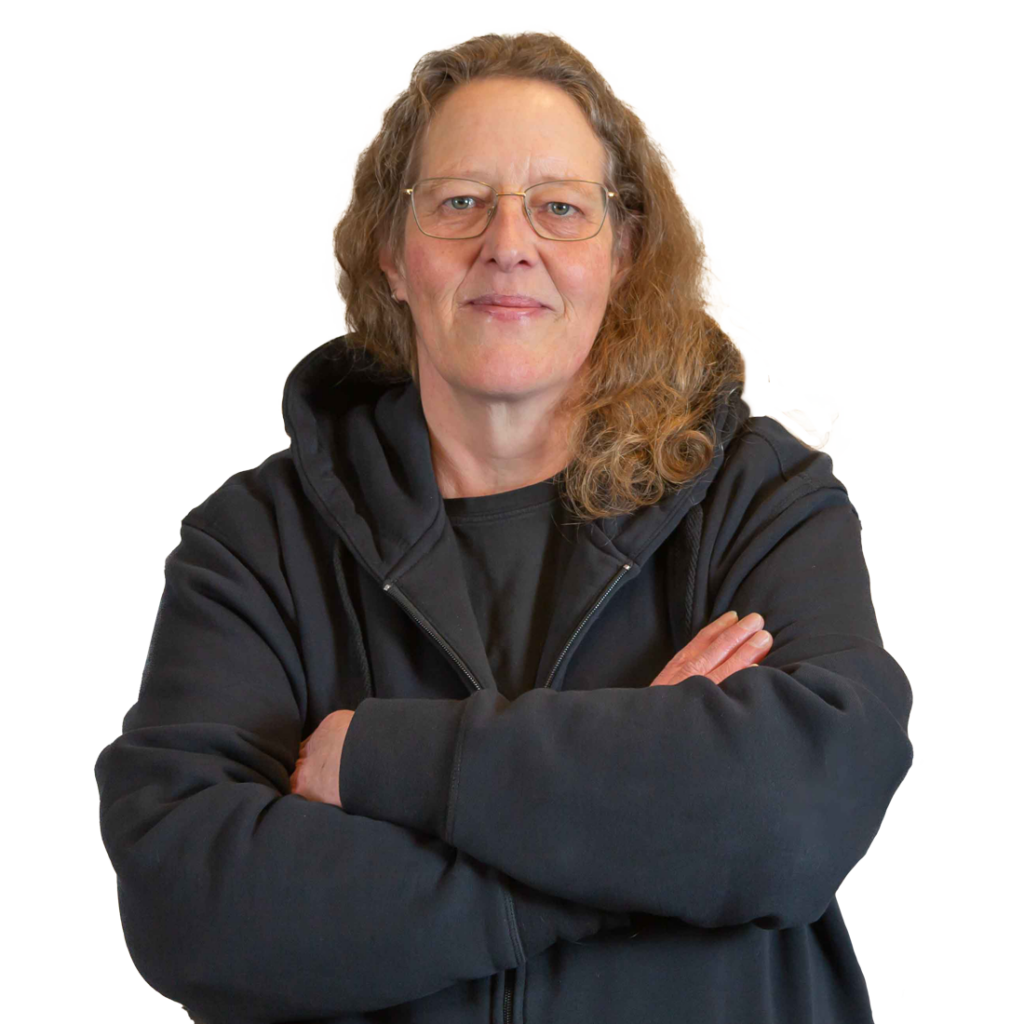 Portrait von Dörthe Liedtke, E-Bike-Expertin, Prokuristin, Büro, Verkauf bei Rückenwindräder E-Bikes in Wilhelmshaven